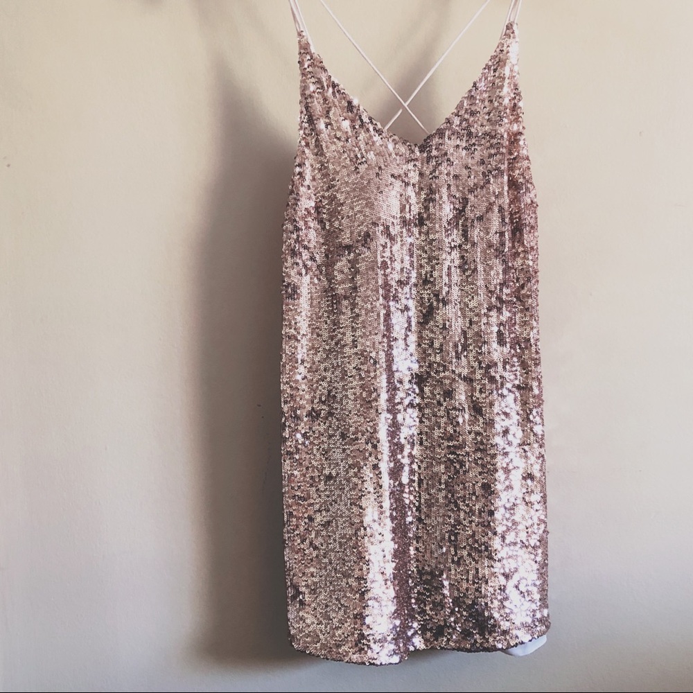 Free People Sequin Cocktail Dress